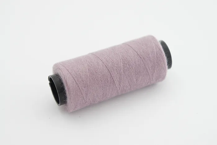 Нитки ПЕ №40/2 250 м Barva, бузковий брудний, 6055