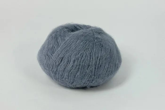 Пряжа Mohair 25гр/200м, блакитний, 17