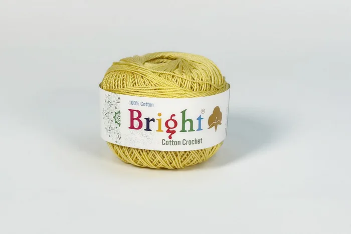 Нитки Ірис 50гр/230м Bright, бежевий, 104