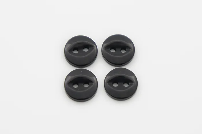Гудзик 11 мм Mertbutton, чорний, 4011-18-000
