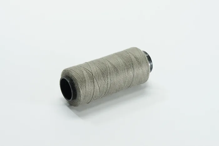 Нитки ПЕ №40/2 250 м Barva, сірий натуральний, 7050