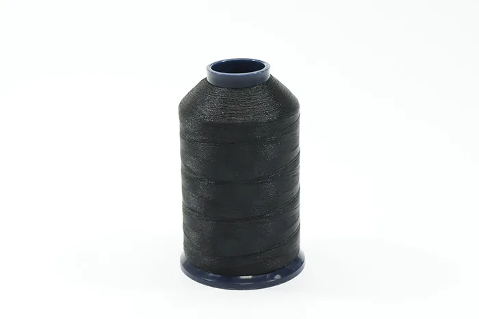 Нитки ПЕ вишивальні №120D/2 5000 м Royal, чорний, Р180