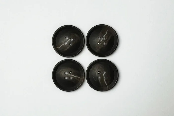 Гудзик 25 мм Mertbutton, коричневий темний, 3207-40-1043