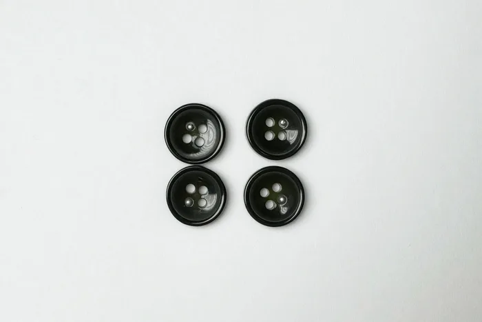 Гудзик 15 мм Mertbutton, болотний темний, 3107-24-1312