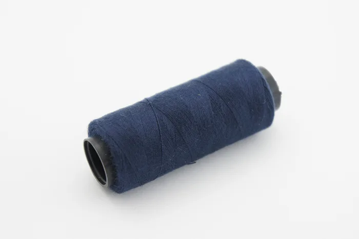 Нитки ПЕ №40/2 250 м Barva, синій темний, 2006