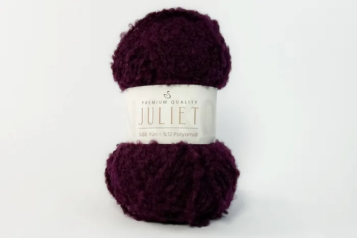 Пряжа 100гр/95м Juliet, сливовий, 11974