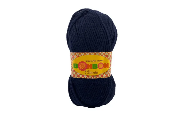 Пряжа Bonbon classic 100гр/200м NAKO, синій, 98666