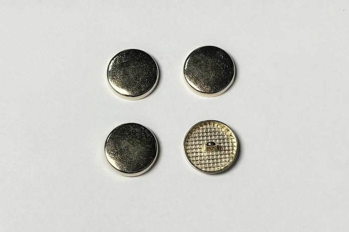 Гудзик металевий 20 мм Mertbutton, золото, CN-26-32-gold