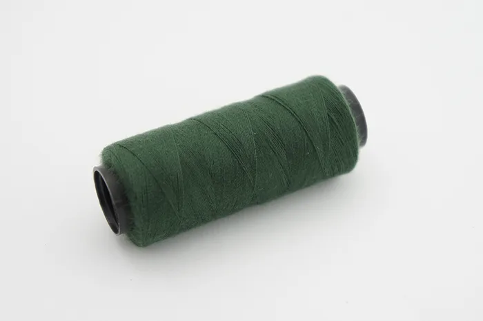 Нитки ПЕ №40/2 250 м Barva, зелений темний, 4047