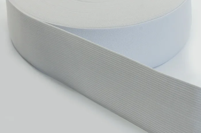 Тасьма еластична в'язана 50 мм MH, білий