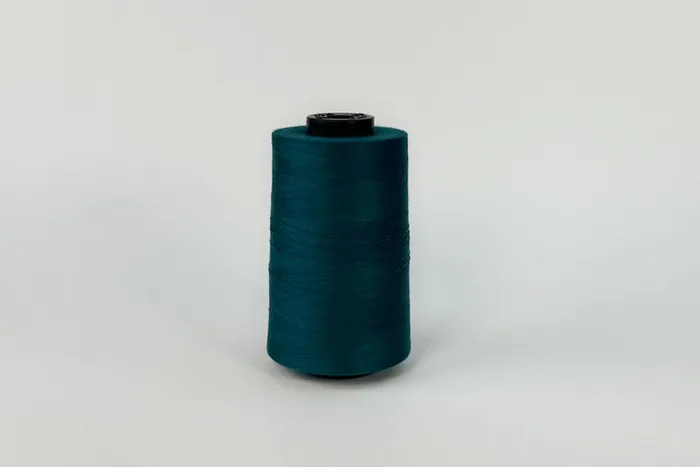 Нитки ПЕ №40/2 5000 м Barva, бірюзовий темний, 2016