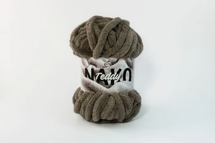 Пряжа Teddy 200гр/22м NAKO, какао, 14228
