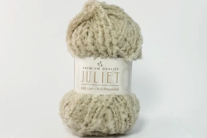 Пряжа 100гр/95м Juliet, бежевий, 6882