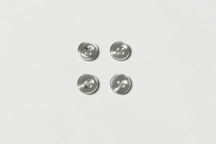 Гудзик 11.5 мм Mertbutton, сірий блідий, 3407-18-1248