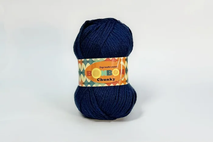 Пряжа Bonbon chunky 100гр/135м NAKO, синій, 98207