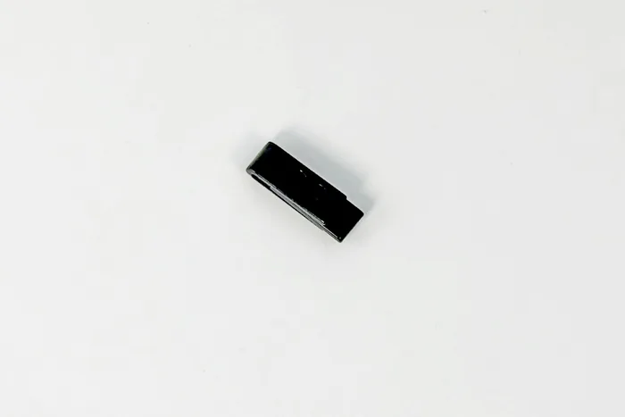 Фіксатор для шнура СТ037 металевий, 12,2 x 7,4 x 5,5 MH, чорний, 6660-0145-black