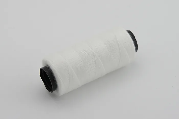 Нитки ПЕ №40/2 250 м Barva, молочний світлий, 1030