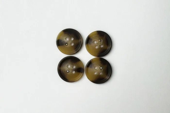 Гудзик 18 мм Mertbutton, коричневий світлий, 3207-28-1331