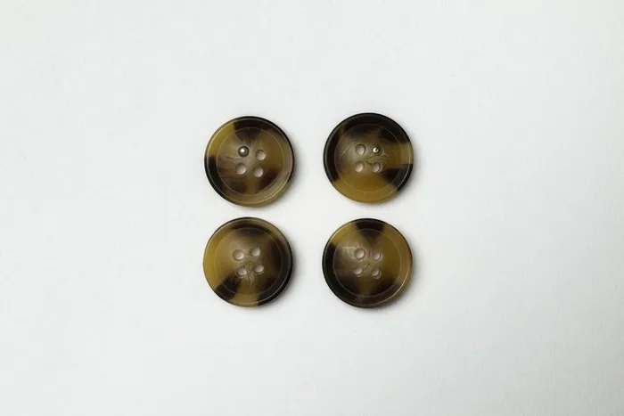 Гудзик 15 мм Mertbutton, коричневий світлий, 3207-24-1331