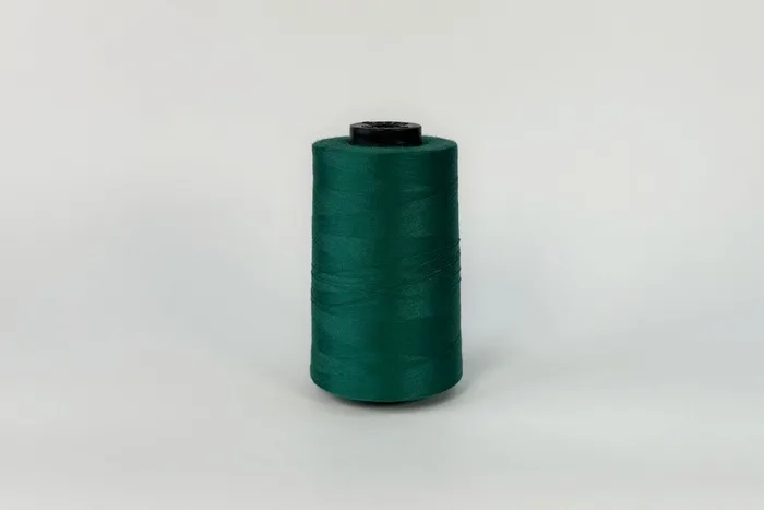 Нитки ПЕ №40/2 5000 м Barva, зелений яскравий, 4009