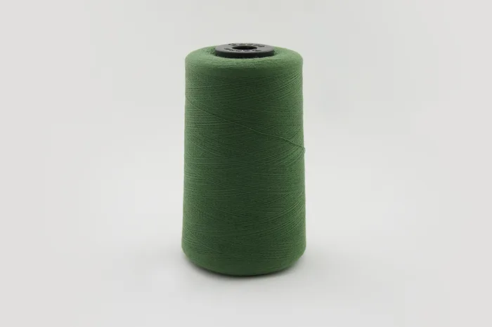 Нитки ПЕ №40/2 5000 м Barva, зелений натуральний, 4003