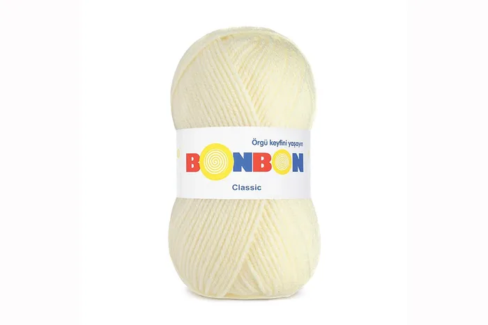 Пряжа Bonbon classic 100гр/200м NAKO, жовтий, 98511