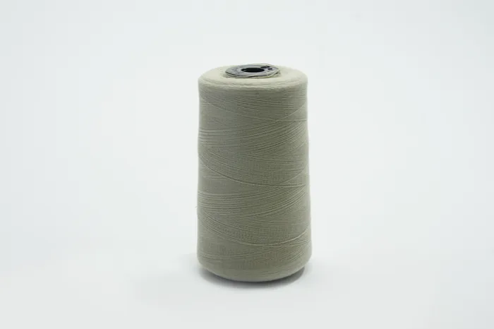 Нитки ПЕ №40/2 5000 м Barva, бежевий брудний, 7002