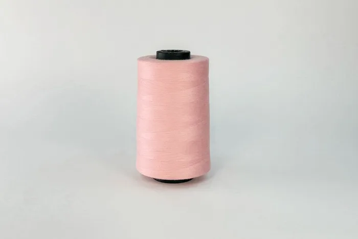 Нитки ПЕ №40/2 5000 м Barva, рожевий світлий, 6002