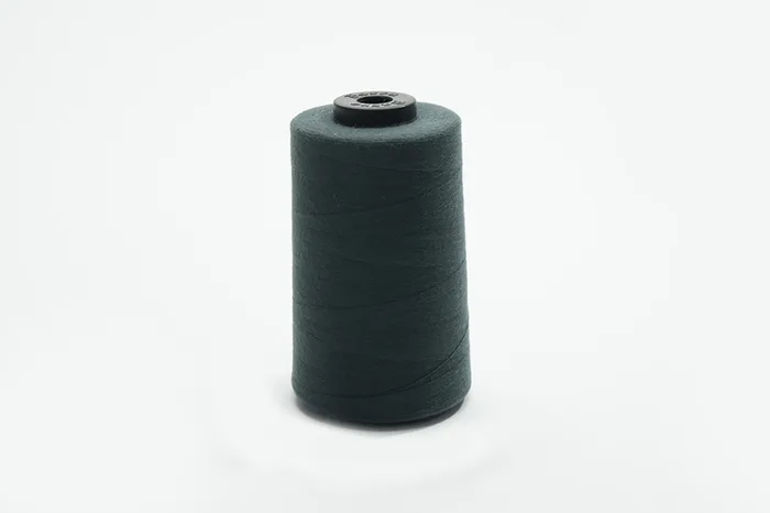 Нитки ПЕ №40/2 5000 м Barva, сірий темний, 5003