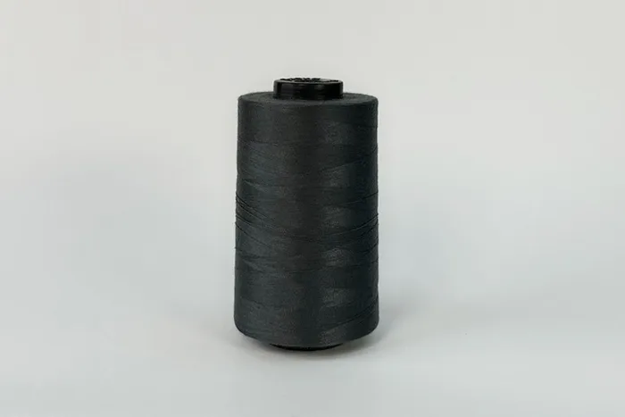 Нитки ПЕ №40/2 5000 м Barva, сірий темний, 5010