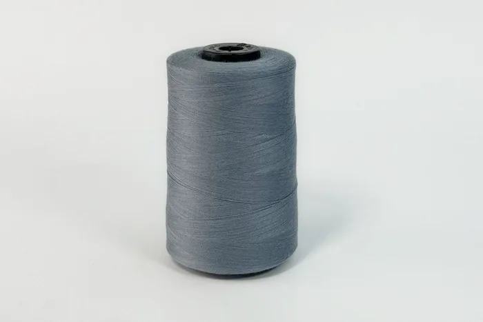 Нитки ПЕ №40/2 5000 м Barva, сірий натуральний, 5012