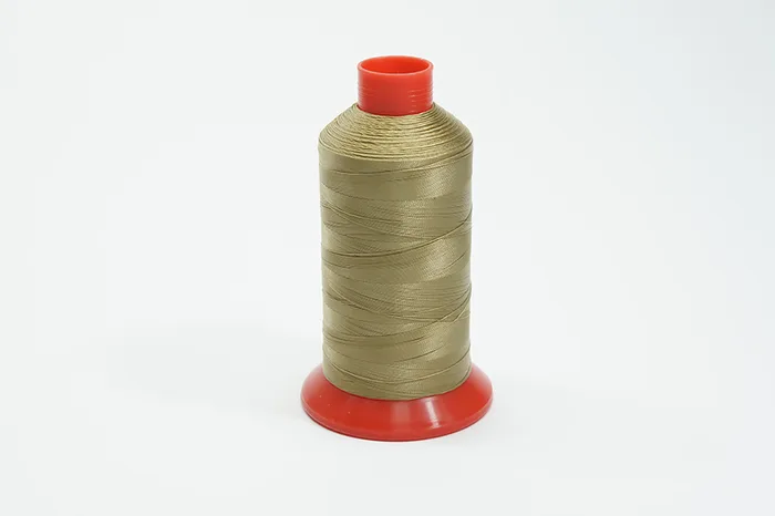 Нитки ПЕ №20, №420/3, 1400 м Barva, бежевий натуральний, 7012