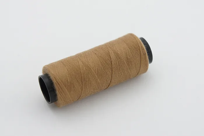 Нитки ПЕ №40/2 250 м Barva, коричневий світлий, 7003