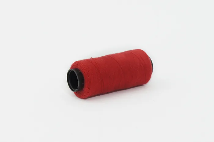 Нитки ПЕ №40/2 250 м Barva, червоний натуральний, 6014