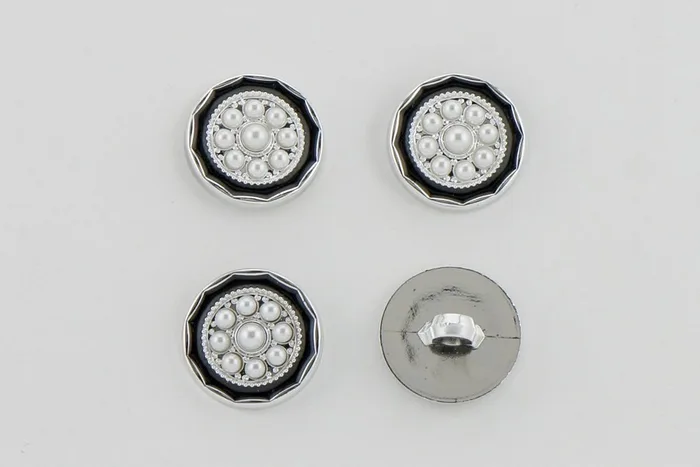 Гудзик 21 мм Mertbutton, чорний, KM-02-02-34-000/nik