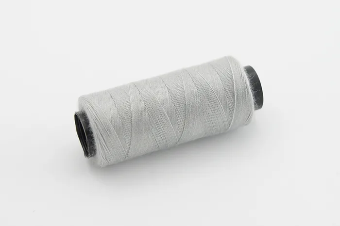 Нитки ПЕ №40/2 250 м Barva, сірий світлий, 5002