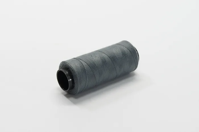 Нитки ПЕ №40/2 250 м Barva, сірий натуральний, 5008