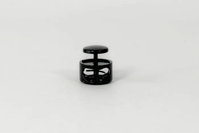 Фіксатор для шнура СТ732 металевий, 17,7 x 16 MH, чорний, 6660-0146-black