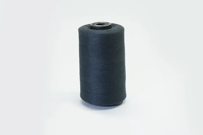 Нитки ПЕ №40/2 5000 м Barva, синій темний, 2019