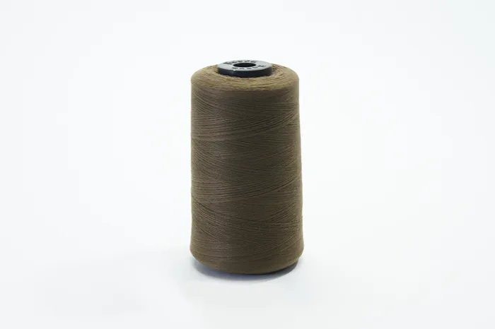 Нитки ПЕ №40/2 5000 м Barva, коричневий натуральний, 7013