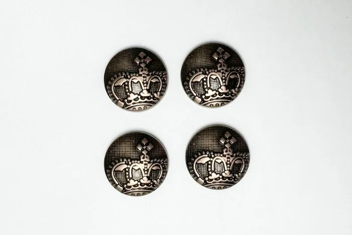 Гудзик 25 мм Mertbutton, мідь, 241e-40-coop