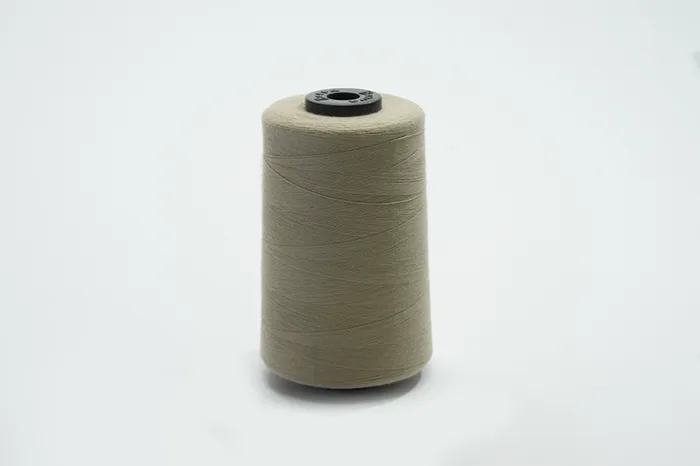 Нитки ПЕ №40/2 5000 м Barva, бежевий натуральний, 7020