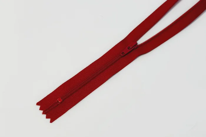 Блискавка YKK, T3 50 см, червоний яскравий