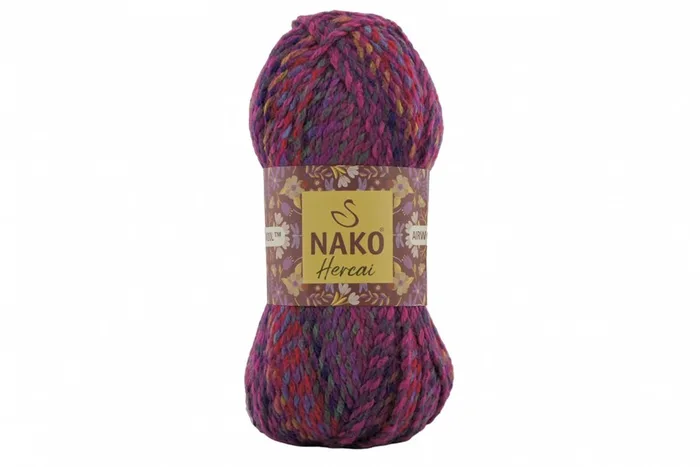 Пряжа Hercai 100гр/156м NAKO, секційного фарбування, 28005