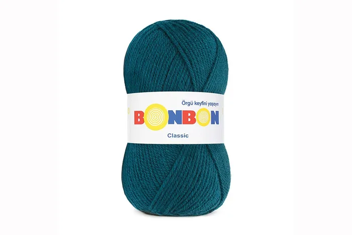 Пряжа Bonbon classic 100гр/200м NAKO, синій, 98412
