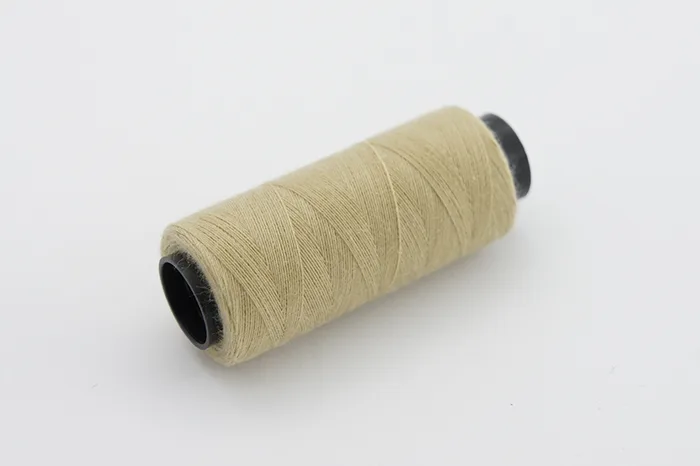 Нитки ПЕ №40/2 250 м Barva, бежевий натуральний, 7012