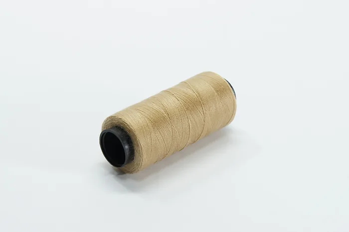 Нитки ПЕ №40/2 250 м Barva, бежевий темний, 7008