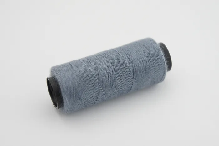 Нитки ПЕ №40/2 250 м Barva, сірий натуральний, 5012