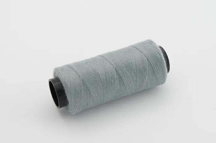 Нитки ПЕ №40/2 250 м Barva, сірий світлий, 4998