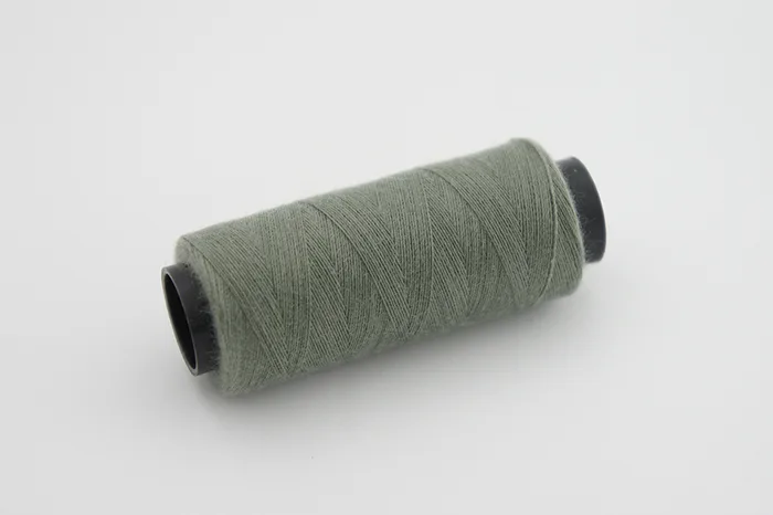 Нитки ПЕ №40/2 250 м Barva, сірий світлий, 4999